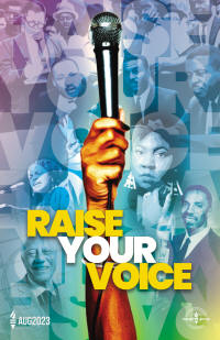 Raise Your Voice - August Poster