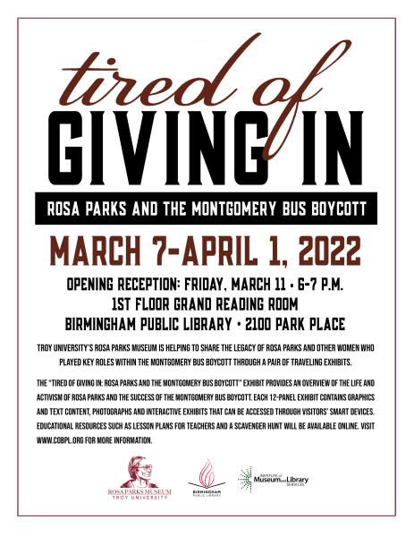 Tired of Giving In: Rosa Parks and the Montgomery Bus Boycott