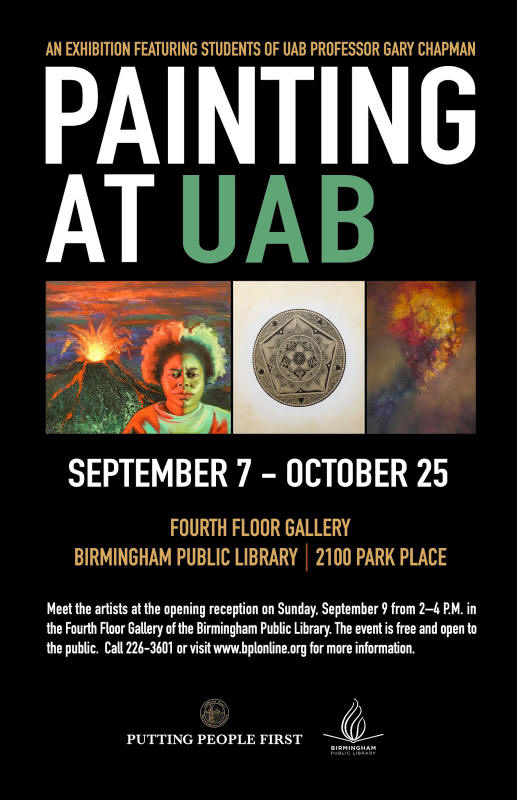Painting at UAB Flyer