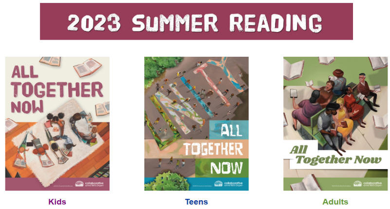 2023 Summer Reading Kids Teens Adults