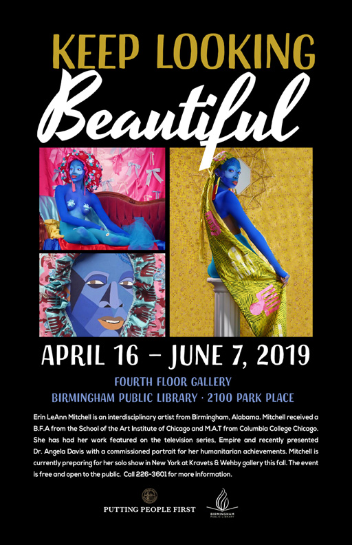 Keep Looking Beautiful Exhibit Poster