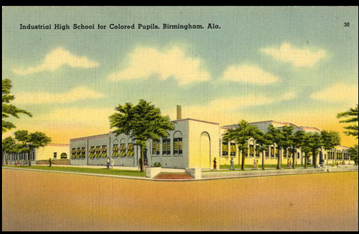 Postcard of the Industrial High School for Colored Pupils