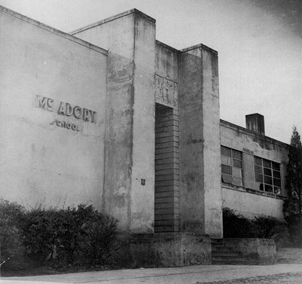 McAdory High School ca. 1963