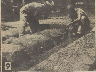 Making Concrete Street Signs